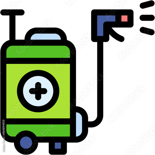 Vector Icon Disinfection, Disinfectant, Cleaning Products, Cleaning, Product