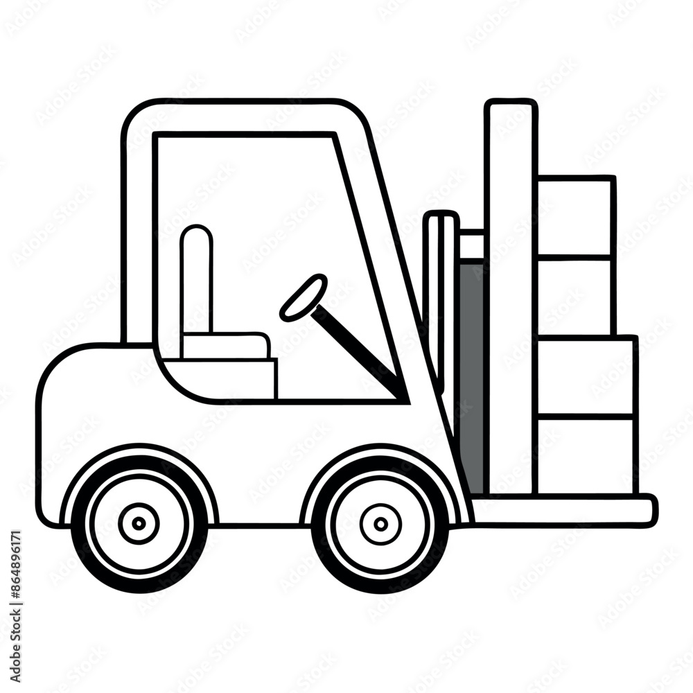 Logistics services including a worker and a forklift
Logistics services including a worker and a forklift