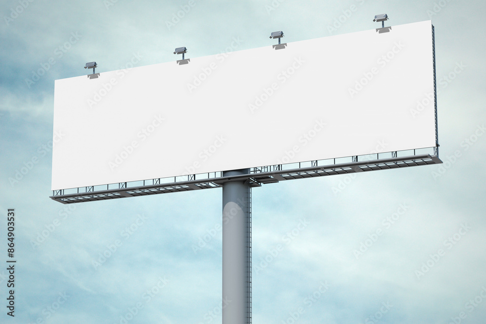 3D billboard mockup png transparent, customizable advertisement 3D billboard mockup png transparent, customizable advertisement