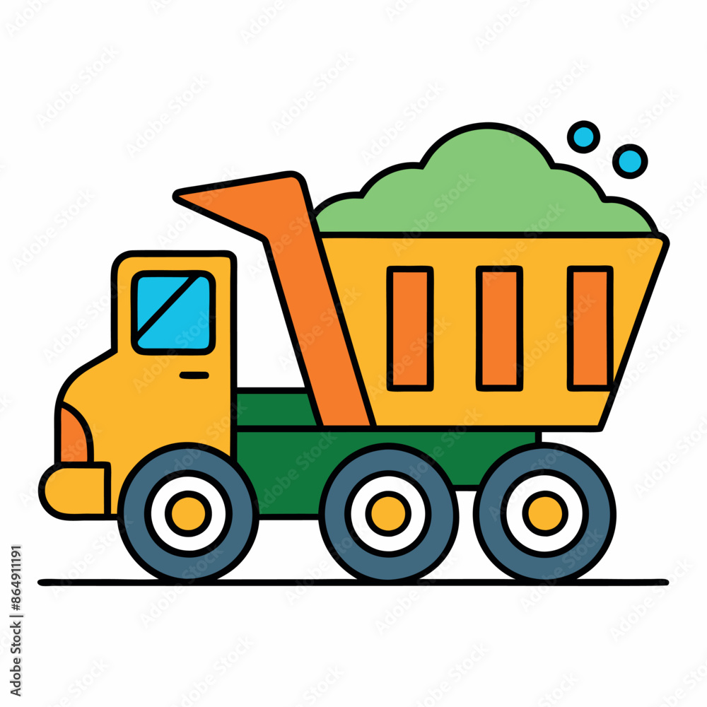 An adorable and humorous colouring page featuring a dump truck. gives kids hours of entertainment when colouring. This page is pretty simple to colour. Ideal for young children and toddlers.
An adorable and humorous colouring page featuring a dump truck. gives kids hours of entertainment when colouring. This page is pretty simple to colour. Ideal for young children and toddlers.