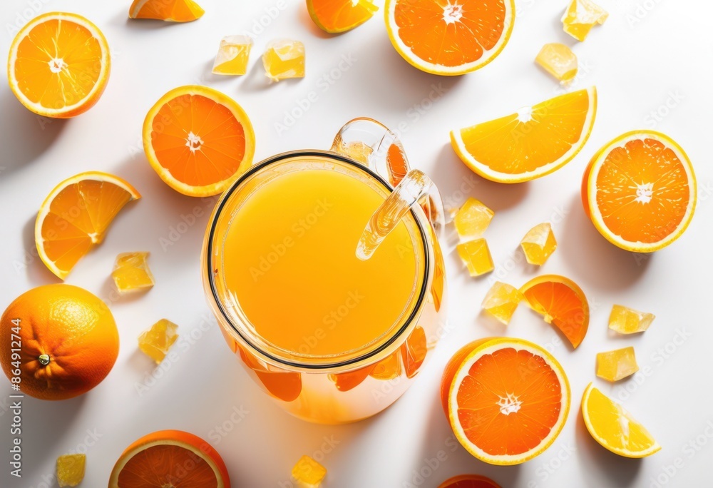 refreshing orange juice glass pitcher white healthy citrus drink concept, beverage, transparent, liquid, fruit, vitamin, natural, organic, food, background refreshing orange juice glass pitcher white healthy citrus drink concept, beverage, transparent, liquid, fruit, vitamin, natural, organic, food, background