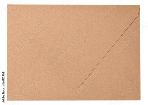 Brown envelope png, stationery sticker