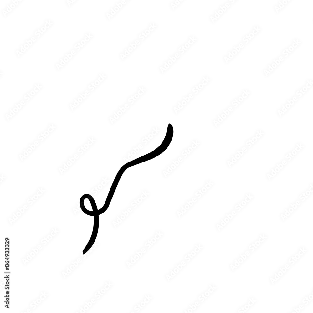 curly line doodle curly line doodle