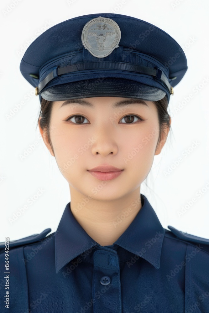A woman in a military uniform poses for a photo A woman in a military uniform poses for a photo