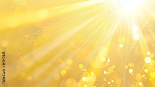 Bright golden bokeh lights ...