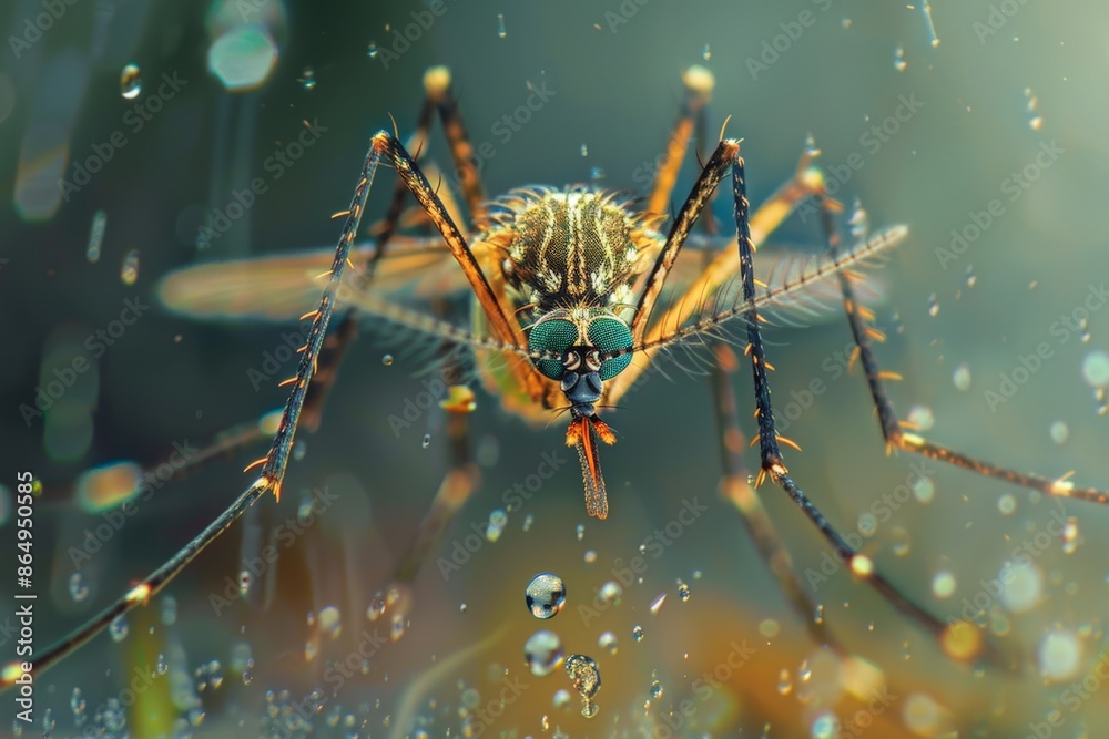 Fototapeta premium Aedes mosquito