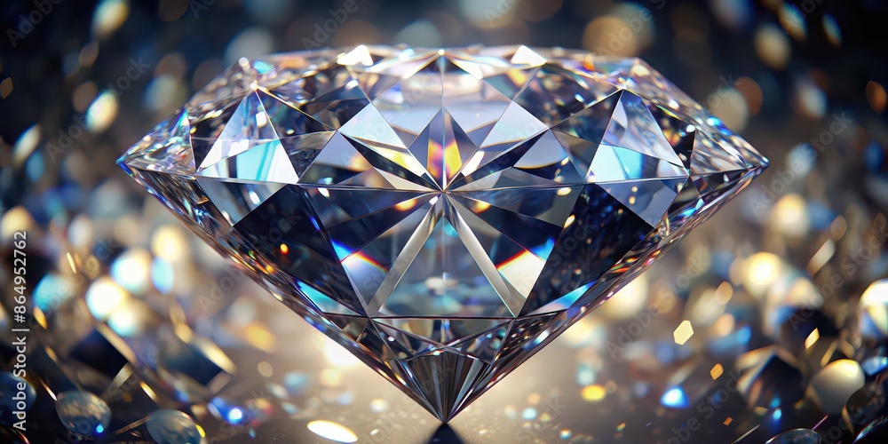 Realistic close up of diamond texture with intricate rendering , luxury, gemstone, brilliant, sparkling, faceted, expensive Realistic close up of diamond texture with intricate rendering , luxury, gemstone, brilliant, sparkling, faceted, expensive