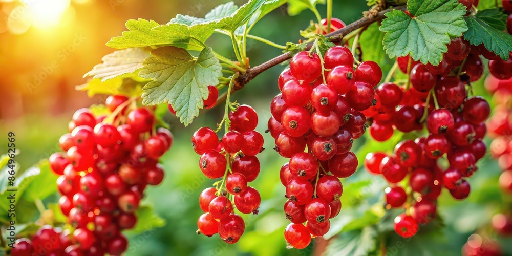 Bush of red currant with ripe berries in summer , red currant, bush, fresh, garden, red, ripe, delicious, fruit, summer Bush of red currant with ripe berries in summer , red currant, bush, fresh, garden, red, ripe, delicious, fruit, summer