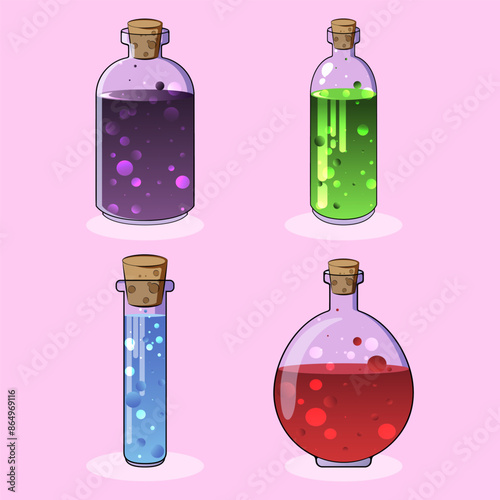 various forms of potions