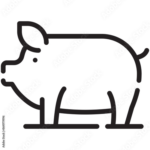 Pig Icon photo