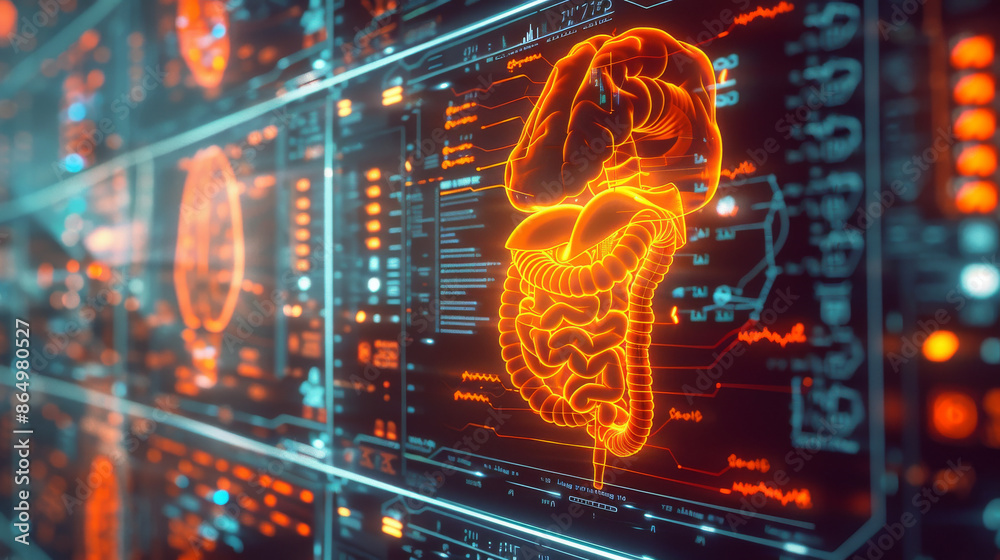 Sci-Fi Digestive System with Holography
Sci-Fi Digestive System with Holography