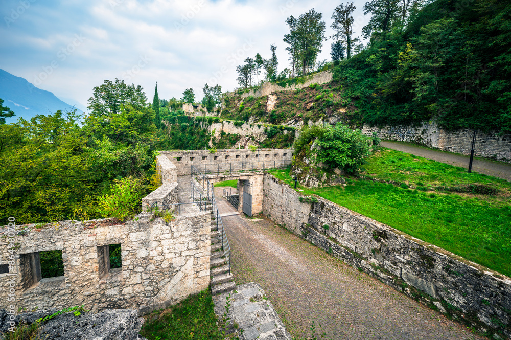 Stratified remains of ancient and modern fortresses. A unique example in the world. The fortress of Osoppo. Stratified remains of ancient and modern fortresses. A unique example in the world. The fortress of Osoppo.