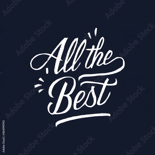 All the best wishes poster