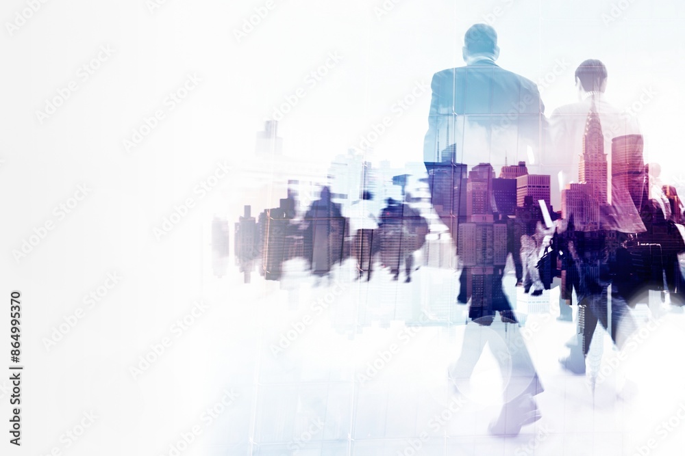 Blurred scene of crowded people are walking in rush Blurred scene of crowded people are walking in rush