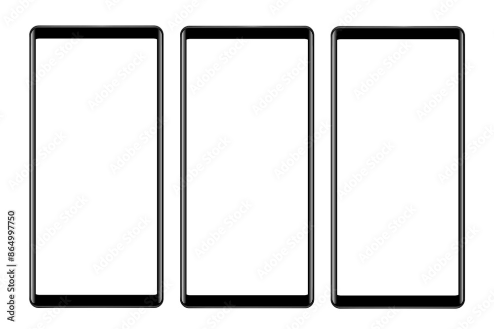Digital devices mockup png on transparent background Digital devices mockup png on transparent background