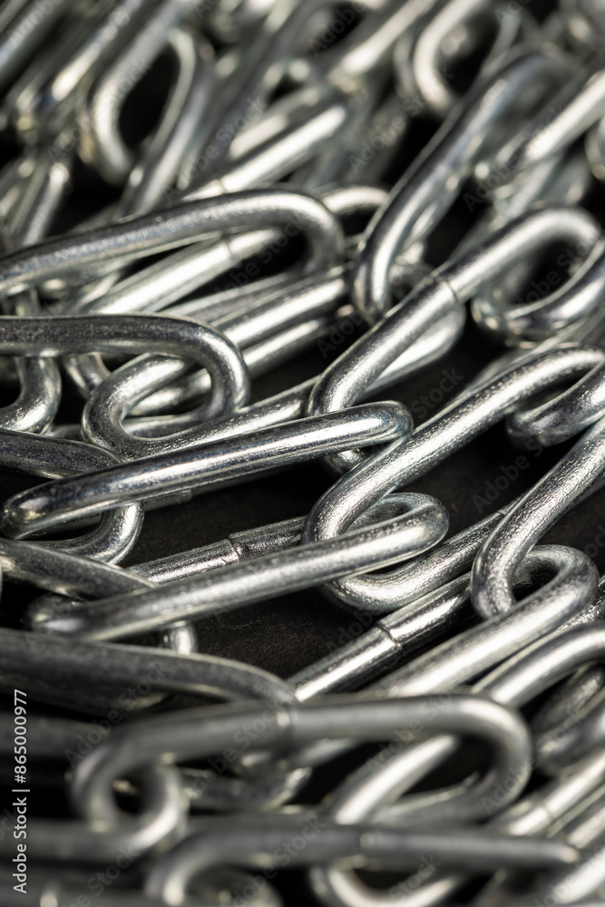 steel chain links connected together steel chain links connected together