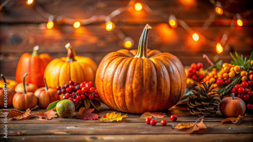 background with pumpkins for thanksgiving