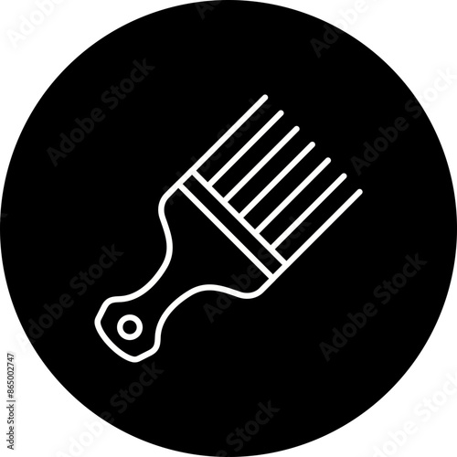 Afro comb Icon