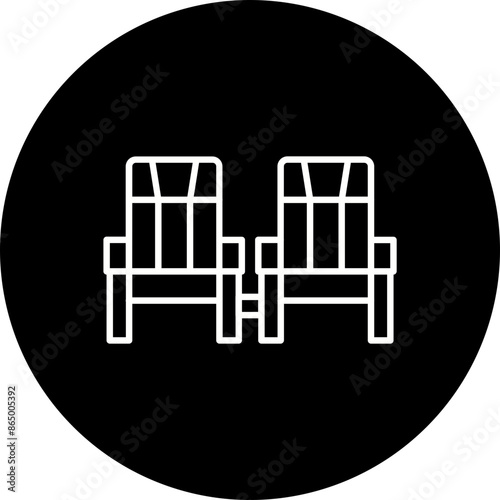 Cinema seats Icon