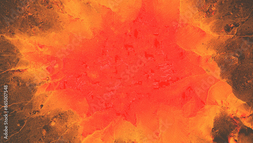 Volcanic lava landscape texture