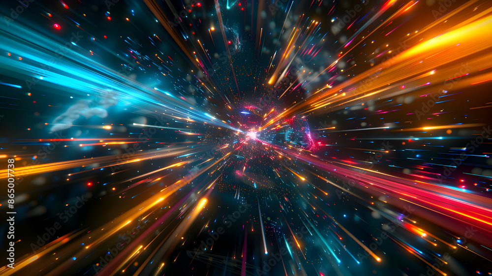 abstract edge of the galaxy backdrop featuring vibrant space cosmic background,generative ai abstract edge of the galaxy backdrop featuring vibrant space cosmic background,generative ai