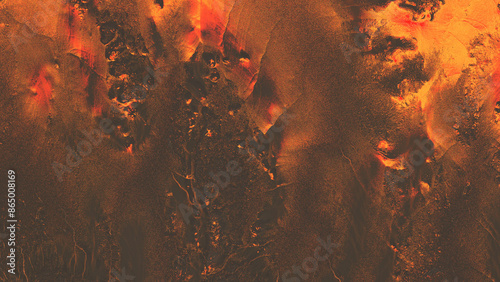 Volcanic lava landscape texture