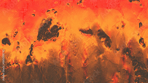 Volcanic lava landscape texture