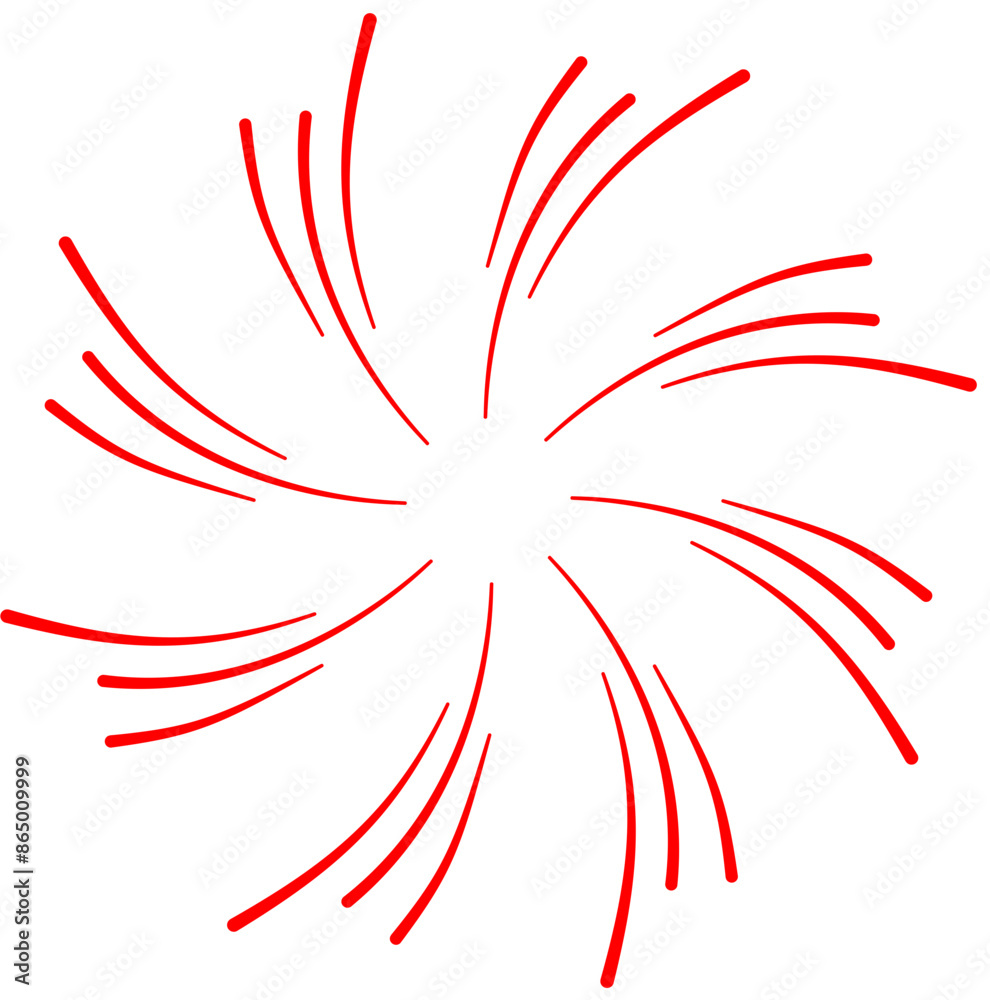 Red white fireworks illustration vector Red white fireworks illustration vector