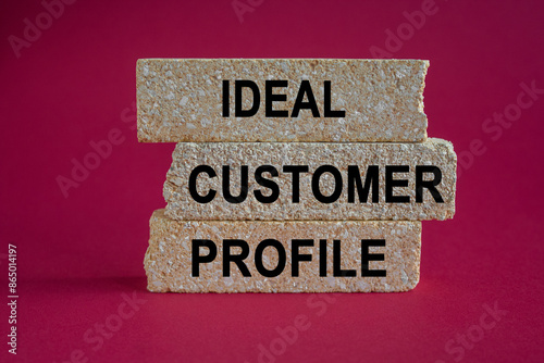 Fotografija Ideal customer profile symbol
