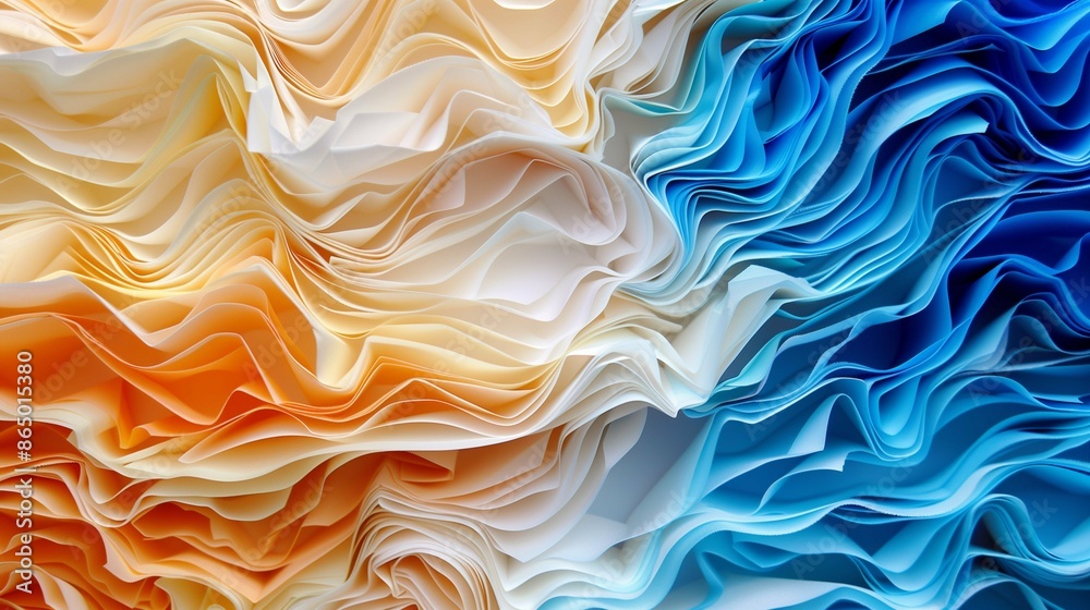 Obraz premium crumpled paper texture