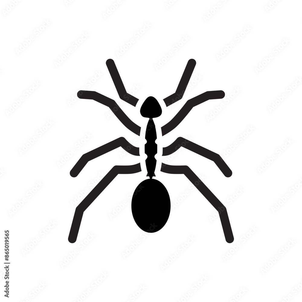 Ant Farm Vector Glyph Icon Design