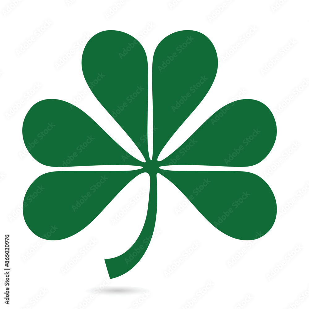 Four leaf clover. St. Patrick's Day Four leaf clover. St. Patrick's Day
