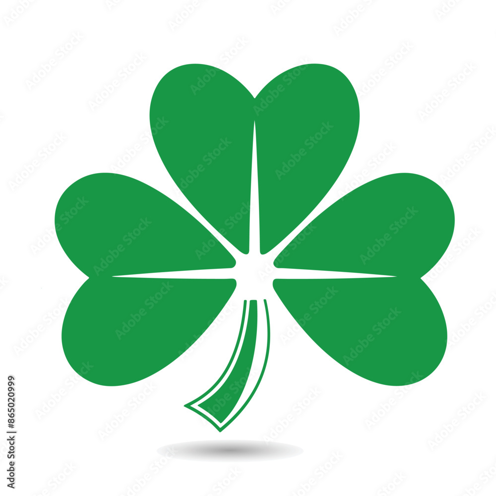 Four leaf clover. St. Patrick's Day Four leaf clover. St. Patrick's Day