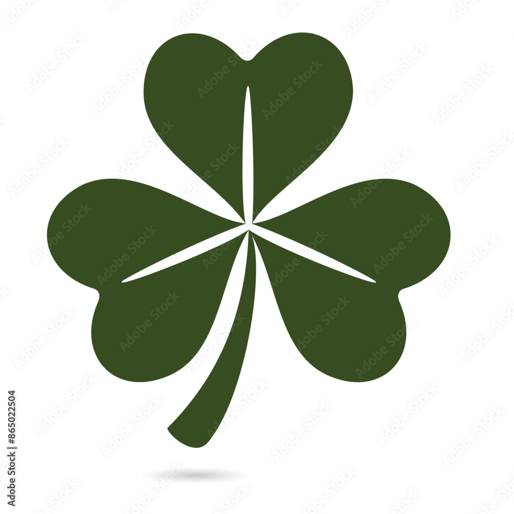 Four leaf clover. St. Patrick's Day Four leaf clover. St. Patrick's Day