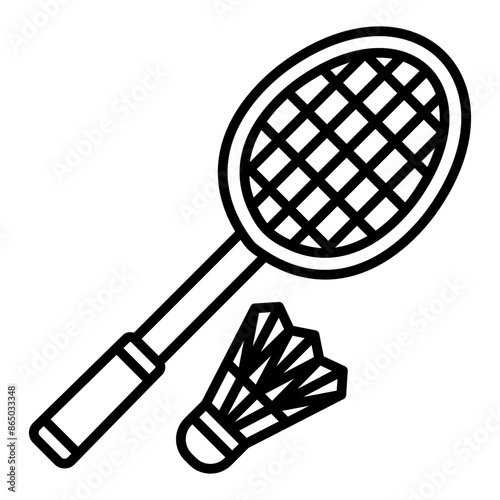 Badminton Icon