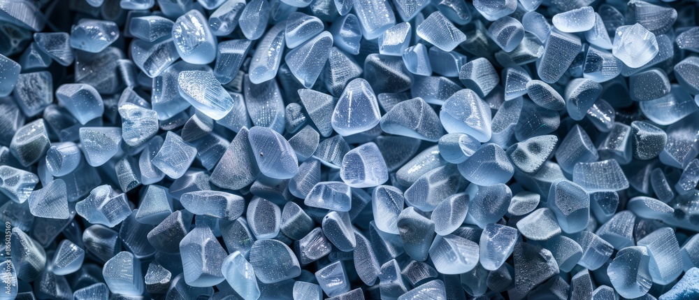 Panoramic close-up, high detail scan of PVC (Polyvinyl chloride) material, Generative AI
