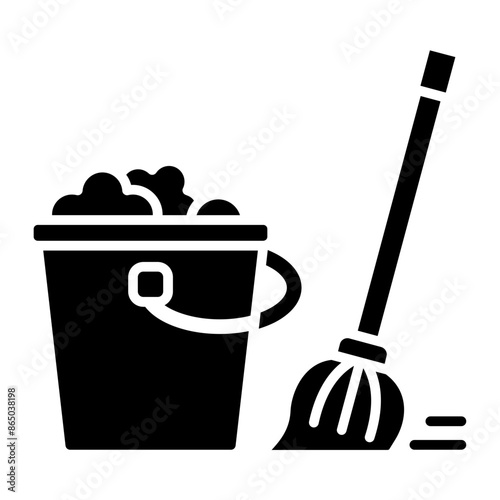 Washing floor Icon