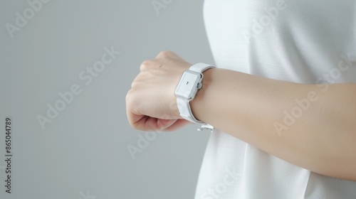 Minimalist, adaptive wearable that monitors and improves wellbeing.