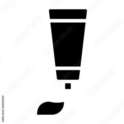 Ointment Vector Glyph Icon Design