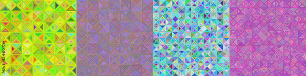 Abstract triangle polygon background collection Abstract triangle polygon background collection