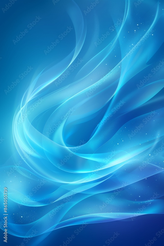 Fototapeta premium 抽象的な青い背景のベクタープレゼンテーションデザイン