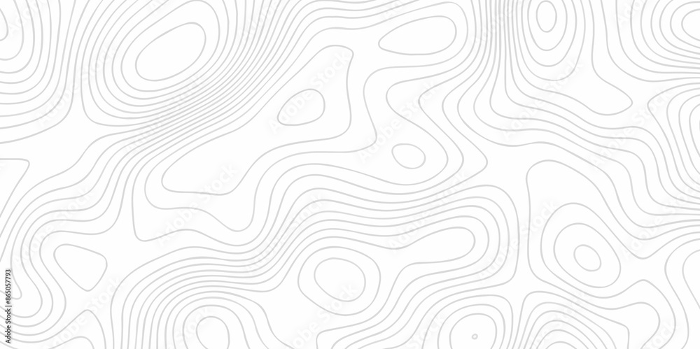 White wave paper curved reliefs abstract background. The topographic map contour in lines isolated. Abstract white topographic map background with lines. Background of the topography map. White wave paper curved reliefs abstract background. The topographic map contour in lines isolated. Abstract white topographic map background with lines. Background of the topography map.