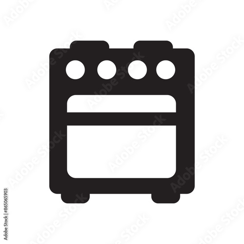 oven icon logo vector design