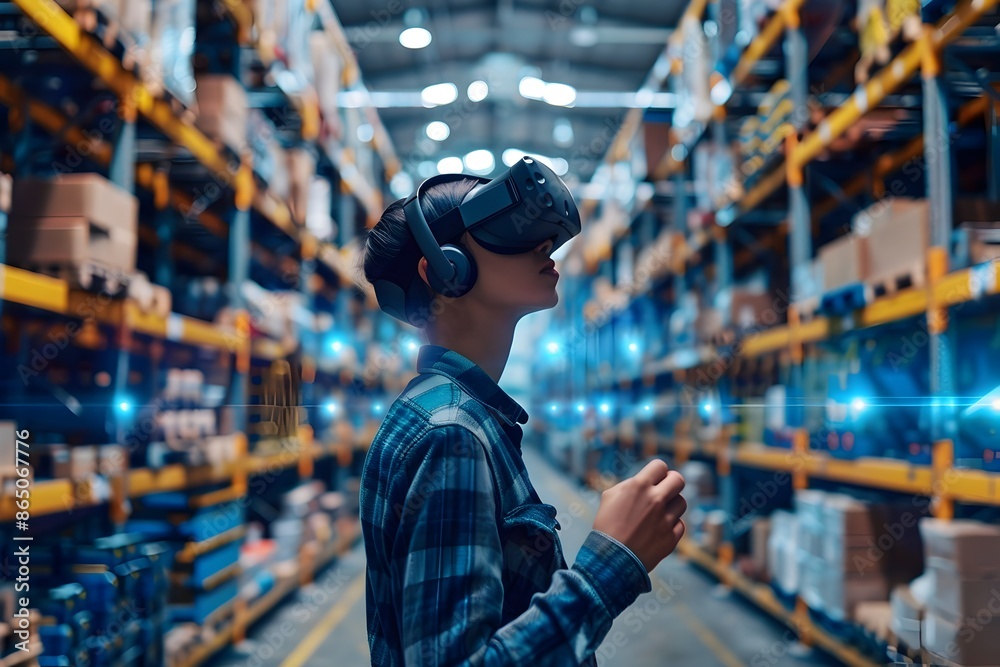 Innovative Virtual Reality Technology for Smart Warehouse Management and Automated Logistic Control Innovative Virtual Reality Technology for Smart Warehouse Management and Automated Logistic Control