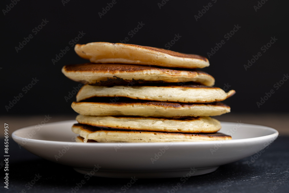 custom made wallpaper toronto digitalsoft fresh pancakes and natural liquid honey in a wooden bowl