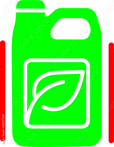 Fuel Gallon Vector Icon