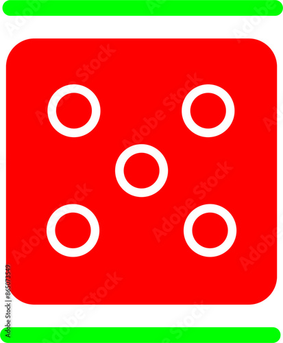 Dice Vector Icon