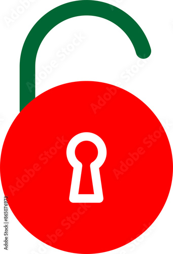 Open Lock I Vector Icon