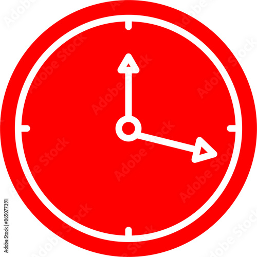 Clock Vector Icon