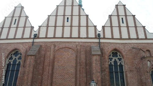 St. Nicholas Cathedral in Elblag, Poland photo